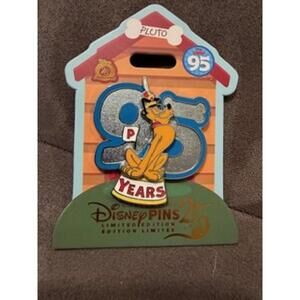 Disney Limited Edition Pluto 95 Years Commemorative Pin